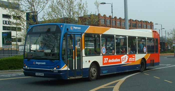 Stagecoach Yorkshire DAF SB220 East Lancs Myllennium 26115